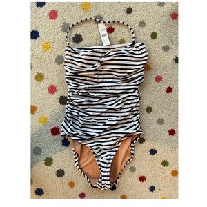J crew bandeau swimsuit